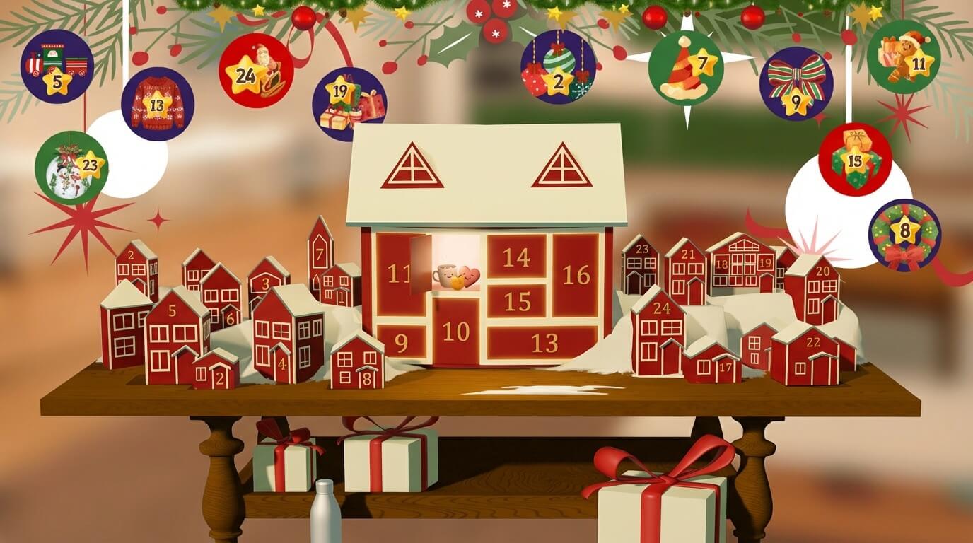 Calendrier de l'Avent Sante