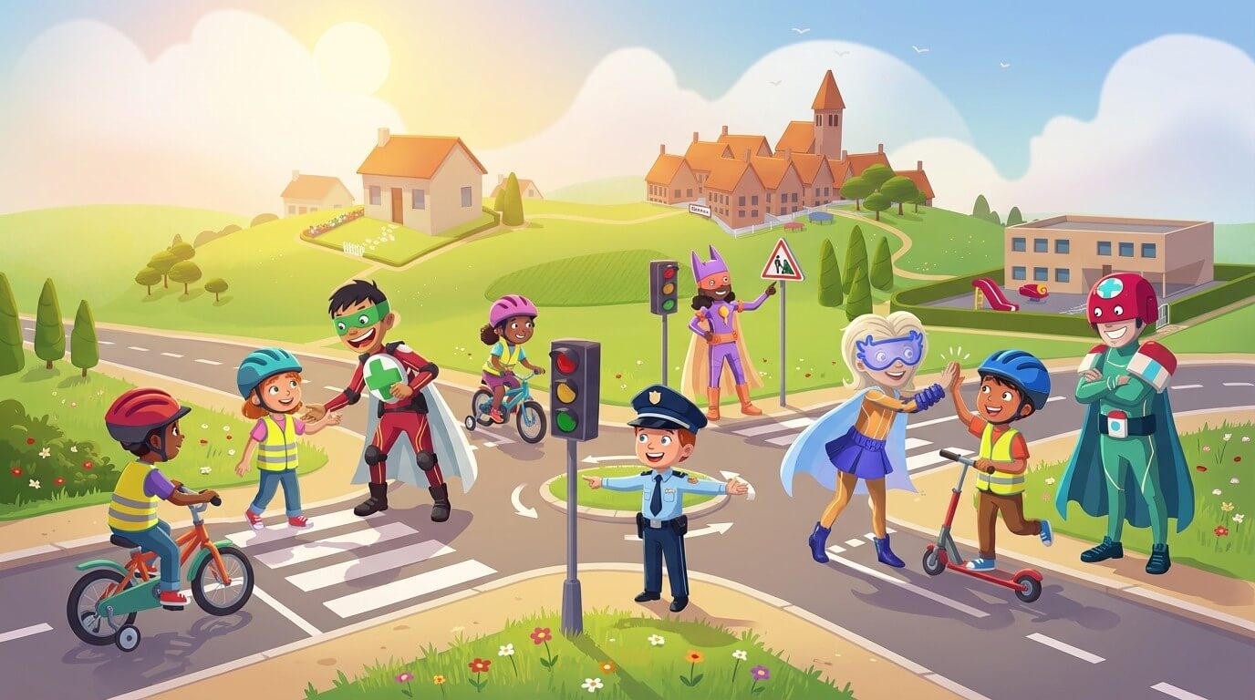 APS Cycle 2 - Securite routiere (Enfants)